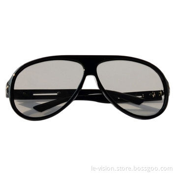 Polarized 3D Glasses for Passive 3D Cinema System